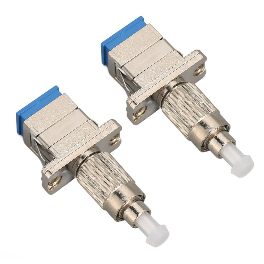 2pcs FC Male To SC Female Adapter FC UPC Male To SC UPC Female Single Mode Hybrid Optical Fiber Connector Adapter
