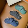 Slim Sunglasses Cover Pouch Portable Eyeglasses Storage Bag Leather Glasses Case  Women