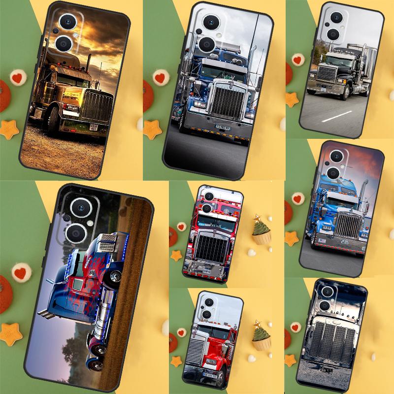 Cool Heavy Truck Car Case For OPPO Reno 11F 10 Pro 4 5 6 7 8 Lite 4Z 5Z 8T OPPO Find X5 X6 Pro X2 X3 Neo Cover