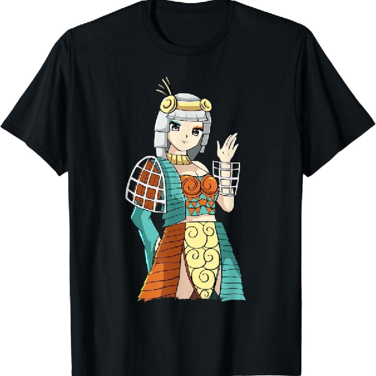 

Авангардная эстетика футболка с аниме-девушкой XXXXXL чёрный