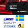 Volvo Badge Body Sticker Car Specific Decals Accessories For XC90 V90 V60 XC60 V40 EC40 EX40 S80 S60 S90 C40 XC40 V70 XC70 C30 C
