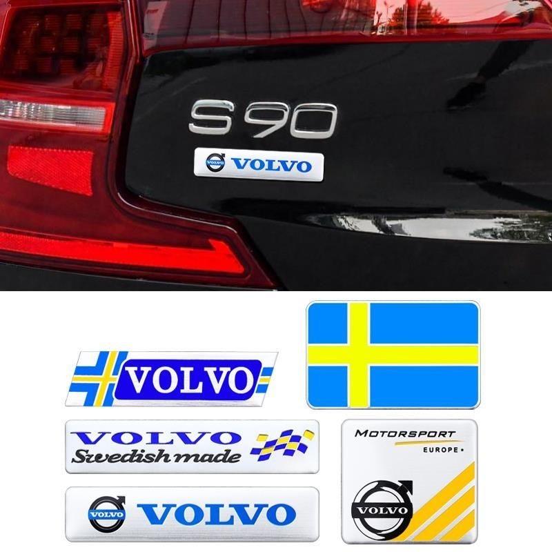Volvo Badge Body Sticker Car Specific Decals Accessories For XC90 V90 V60 XC60 V40 EC40 EX40 S80 S60 S90 C40 XC40 V70 XC70 C30 C