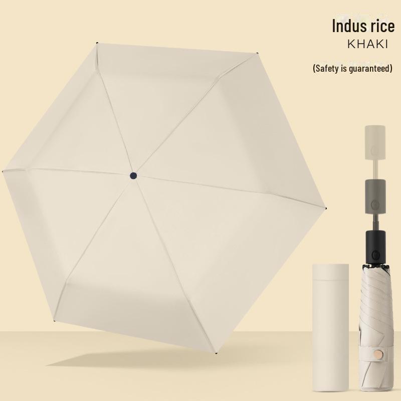 

Надлегка парасолька з вуглецевого волокна: Сонцезахисний козирок, Захист від УФ-променів, Складний, Захист від дощу та сонця 19 inch