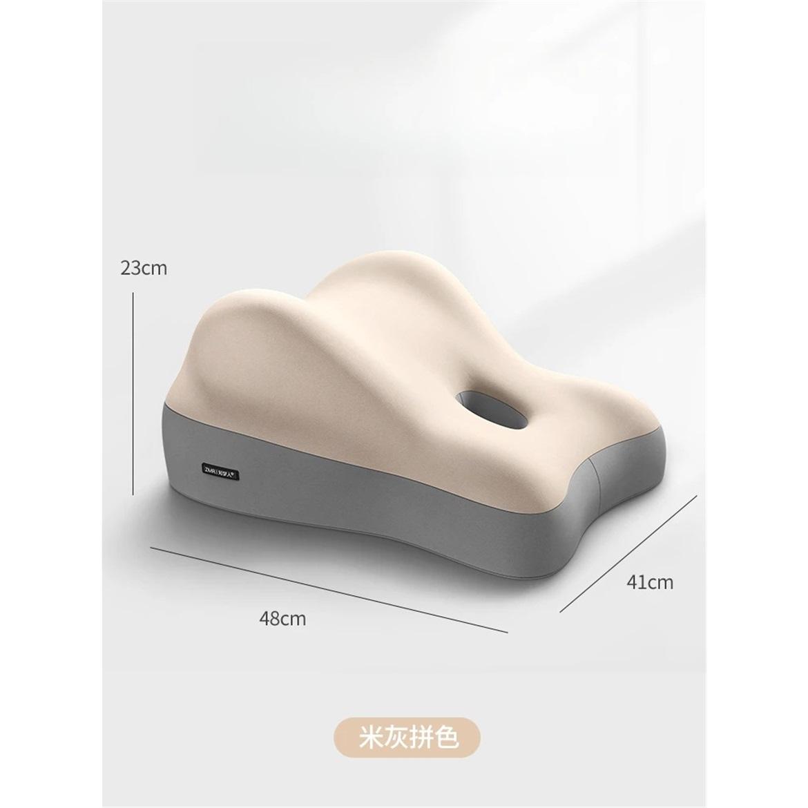 Подушка для поясницы из пены с эффектом памяти для офисного кресла, сиденья автомобиля, кровати, подушка для поддержки спины, студенческое общежитие, удобная, дышащая, для осанки