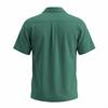 Loose Cuban Collar Short Sleeve Shirt Men's Summer Casual Solid Color Beach Shirts Men