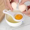 1pcs Egg Yolk Separator Divider White Plastic Convenient Household Eggs Tool Cooking Baking Tool Kitchen Accessories