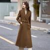 Women's Woolen Coat: Autumn/Winter Korean Style Fashion, Long Commuter Jacket SX3055