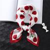 Spring and Summer New Satin Small Square Scarf Printed Scarf Scarf Women's Fashion Silk Scarf