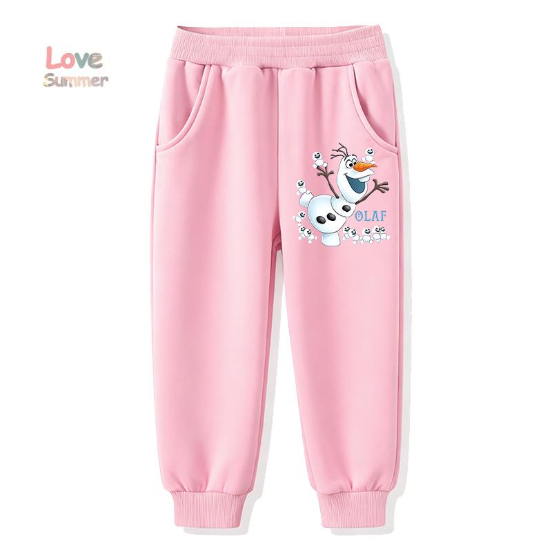 T-shirt Casual a Maniche Corte Olaf per Bambini 4-14 Anni, Pupazzo di Neve, Design Carino, Tessuto Comodo per l'Uso Quotidiano e le Attività all'Aperto