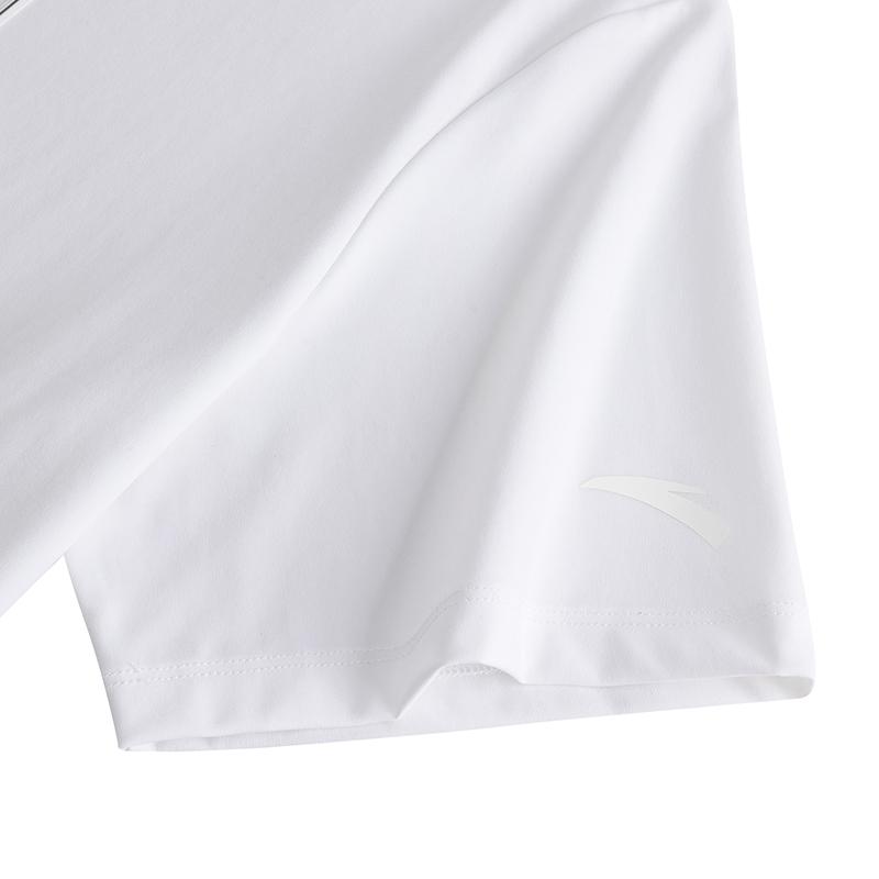 ANTA T Shirts Men's White Crew Neck Thin Straight Fit 152627122-4