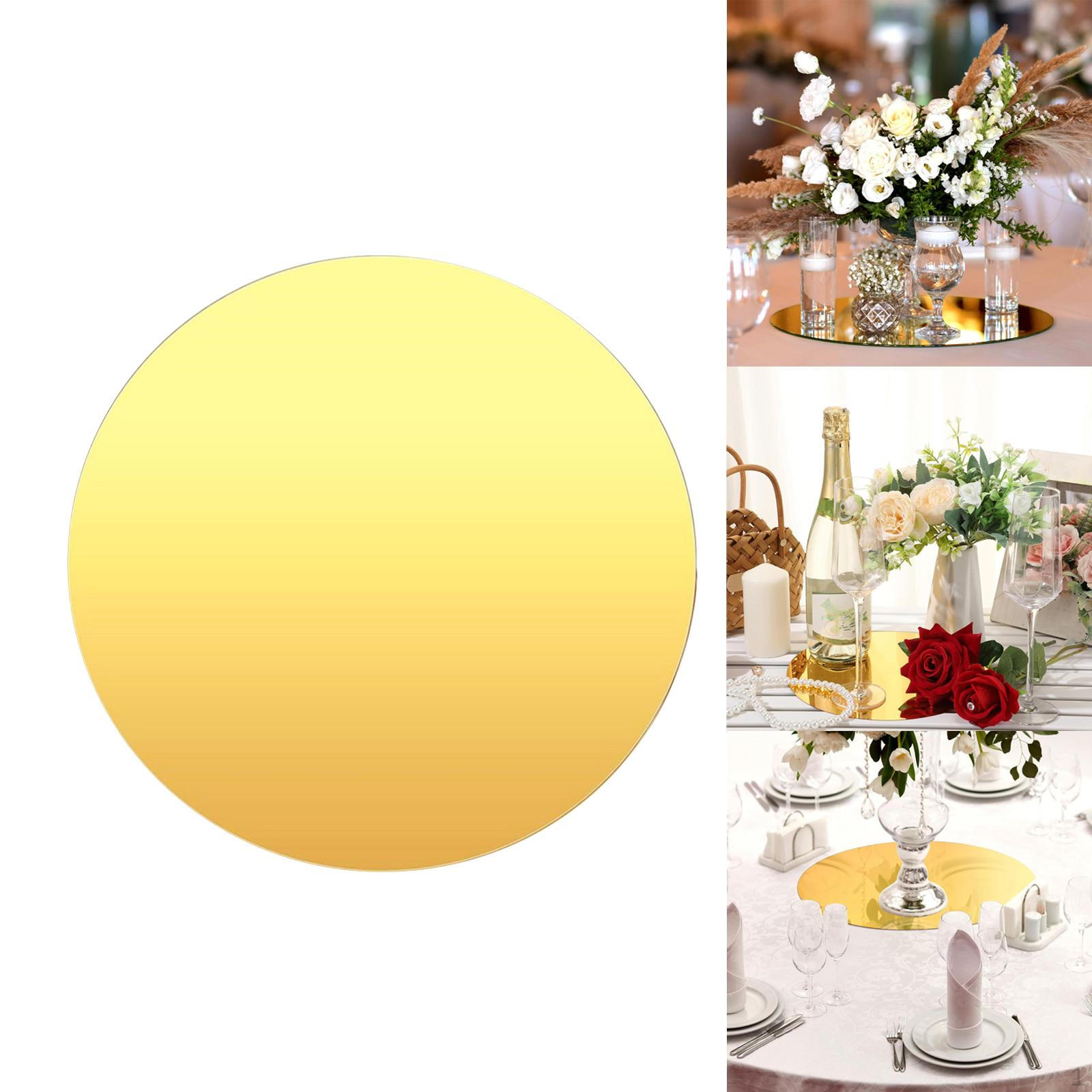 

Шикарный зеркальный поднос для хранения аксессуаров и ароматов 30cm