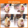 Capybara Pink Plush Keychain Toy With Watermelon Pattern Kid Doll Collectors