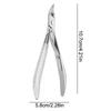 Anti-Splash Slanted Ultrathin Nail Clipper Oblique Nail Clippers Paronychia Clippers Portable Toenail Trimmer Professional