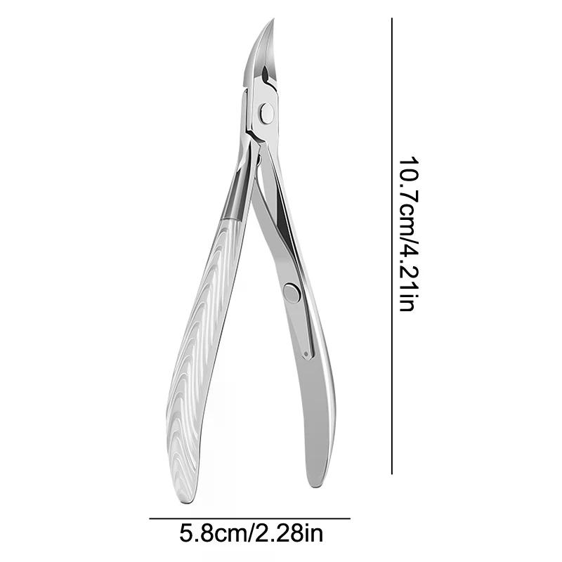 Anti-Splash Slanted Ultrathin Nail Clipper Oblique Nail Clippers Paronychia Clippers Portable Toenail Trimmer Professional