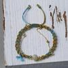 Handwoven Hetian Jade Multilayer Women's Bracelet - Retro Luxury Ethnic Design