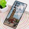 London Red Bus Big Ben print Silicone Phone Case For Samsung Galaxy note 10 pro S26 S25 S24 S23 S22 S21 Plus S25Ultra Capa Cover
