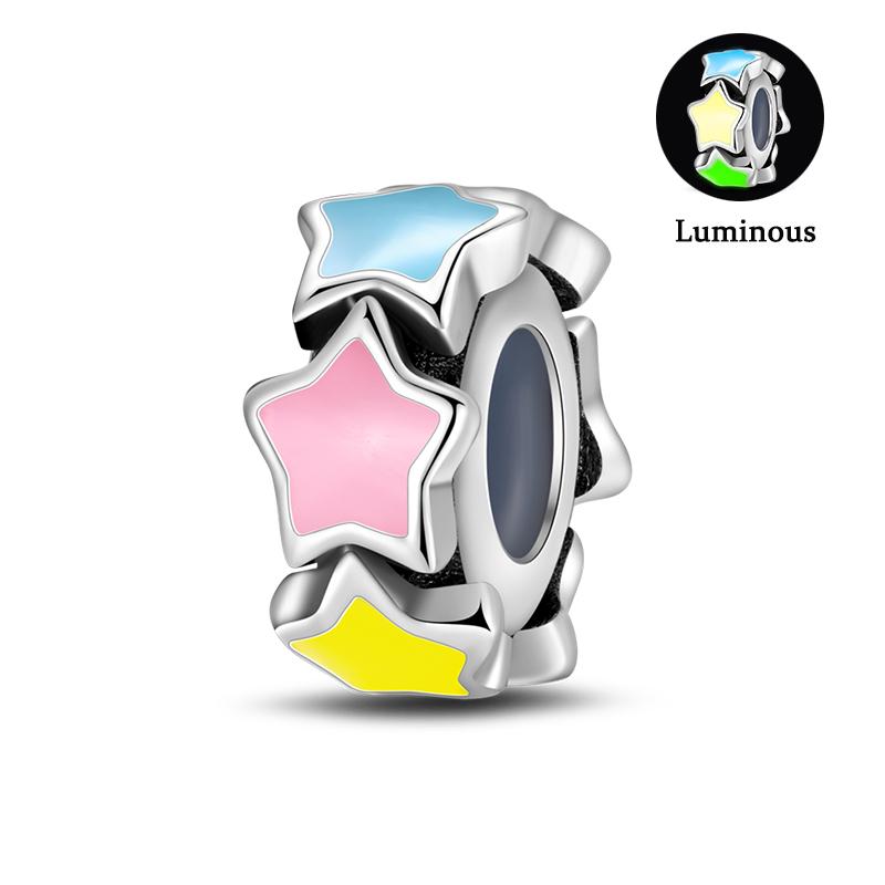 Copper Sun Moon Stars Sparkling Stars Claw Cat Shell Charms Beads Fit Pan Original Bracelets Diy Fine Jewelry Gift