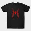 Men Black Print T-shirt Brand New Day Spider Logo No-Cut Transfer Paper Print Cotton Tshirt
