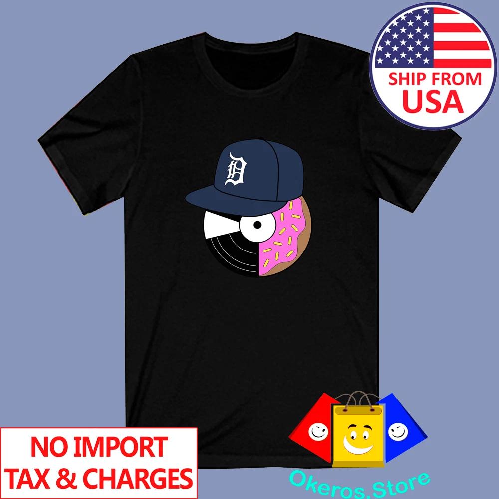 J DIlla Donut Men s Black Size S to 3XL S