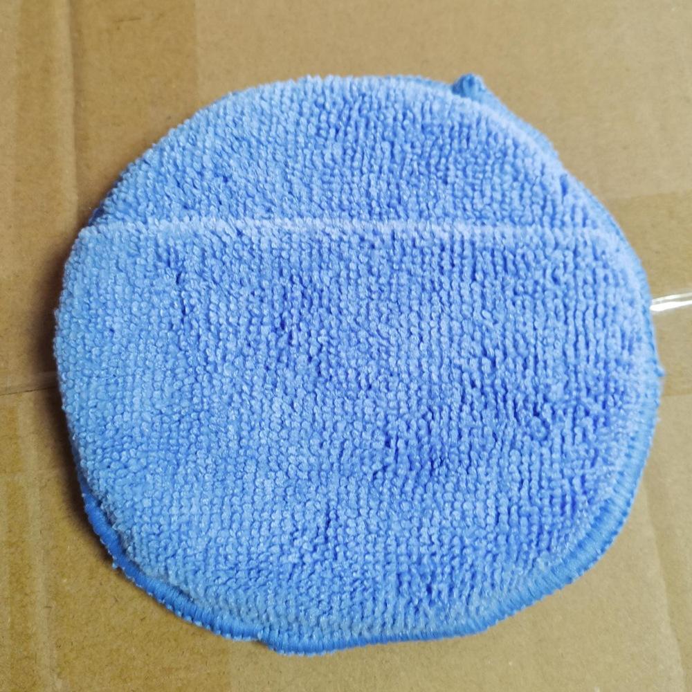Car Vehicle Accessories Foam Applicator Dust Remove Pad Soft No Scratch Car Household Microfiber Scrubbing Sponge for Leather