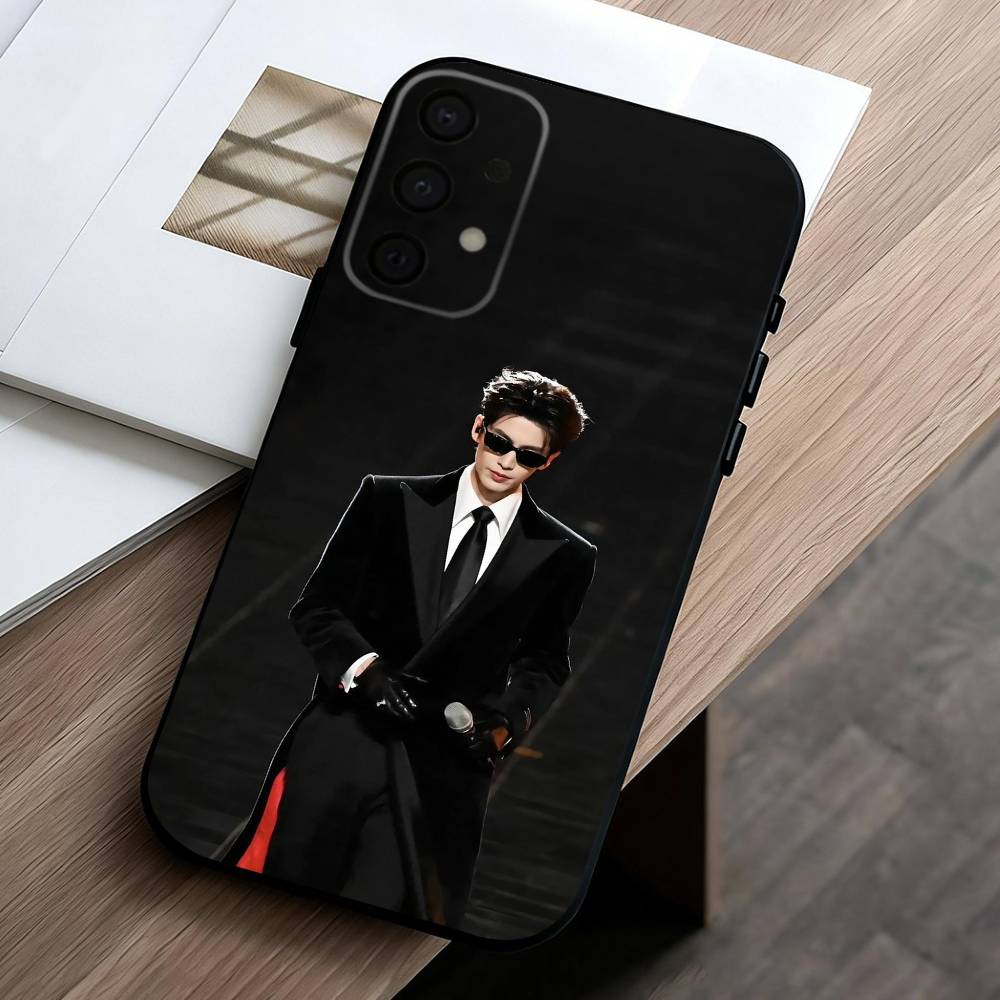 H-Handsome Krien Zhang L-Linghe   Phone Case For Samsung Galaxy A73,A72,A71,A70,A53,A52,A51,Others Soft Black Shell