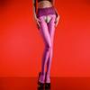 Women Sexy Stockings Open Crotch With Pearl Massage Ultra-Thin Oil Shiny Silky Pantyhose High Elastic Transparent Pantyhoses