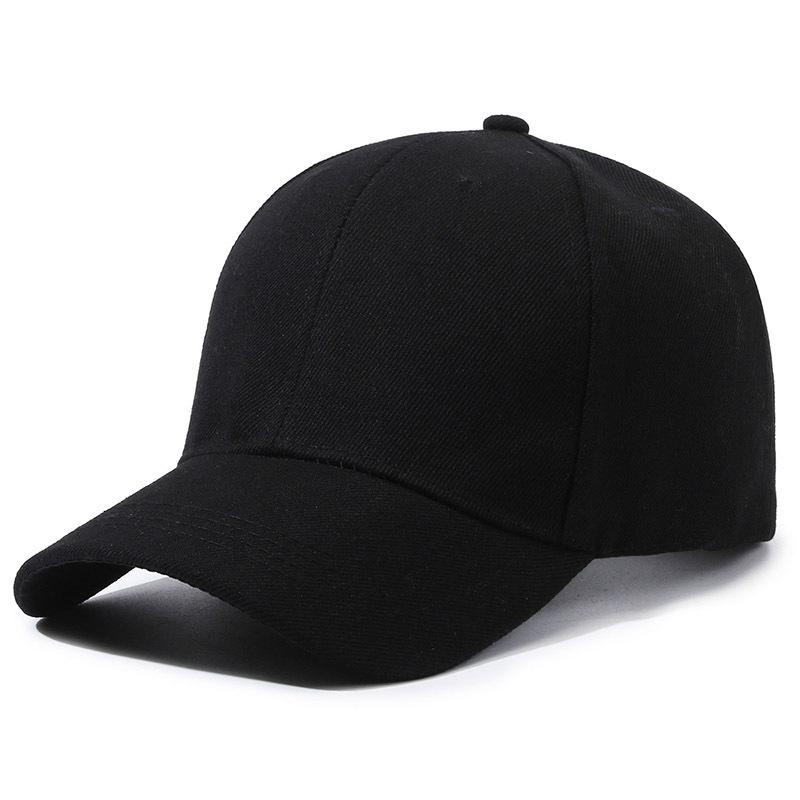 Baseball Cap Women Men Advertising Work Travel Group Solid Color Dance Hip Hop Students DIY Printing Logo Sunshade Dad Hat Kpop