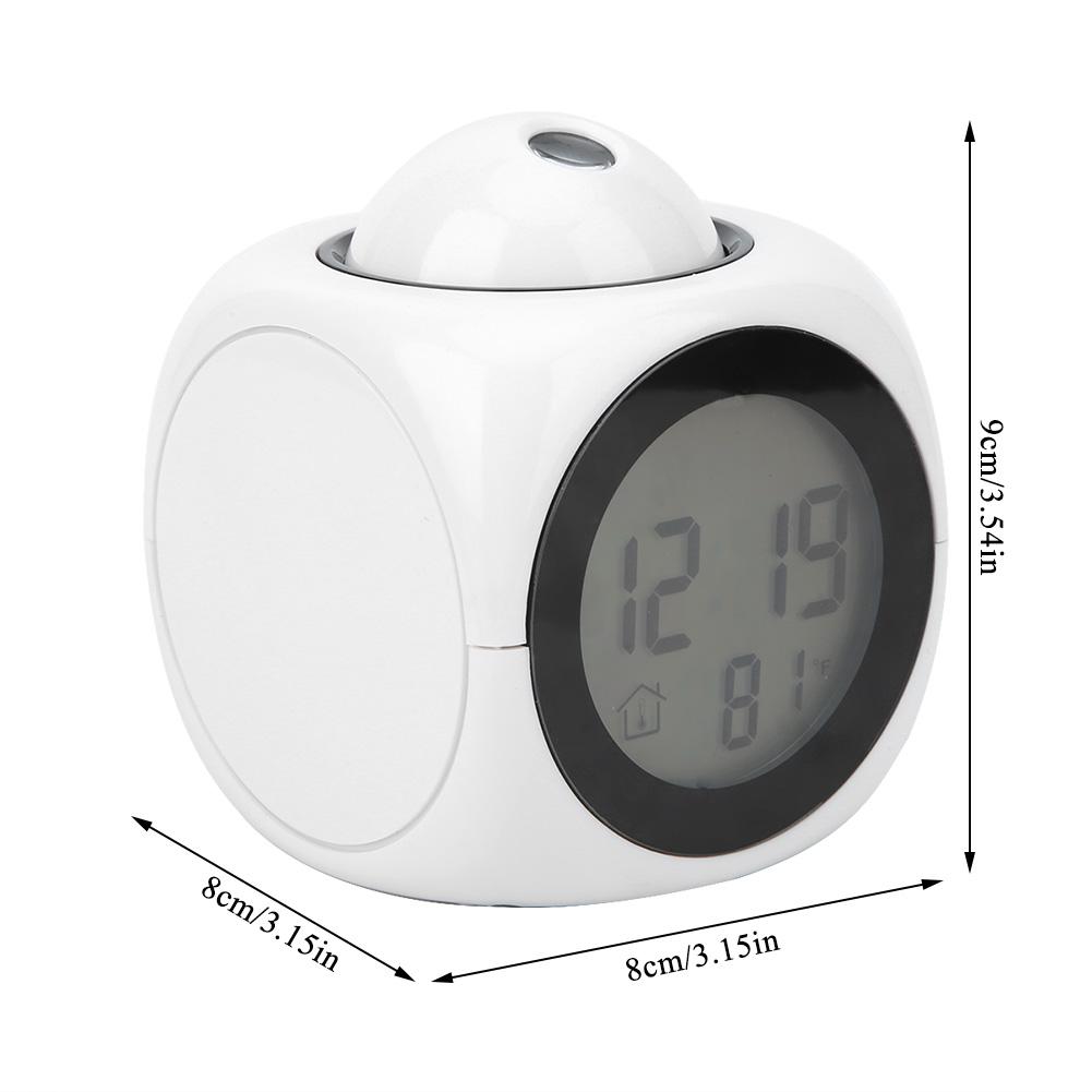 Modern Fashionable Clearance Projection Alarm Clock Digital LCD Voice Talking Clock