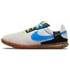 Новые детские кроссовки Tiempo Legend 9 Academy TF с низким верхом, дышащие, противоскользящие и износостойкие, для бега, серые/синие, DH7723-143