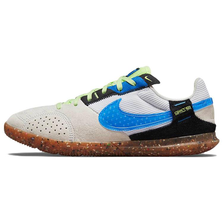 

Новые детские кроссовки Nike Tiempo Legend 9 Academy TF с низким верхом, дышащие, противоскользящие и износостойкие, для бега, серые/синие, DH7723-143 36