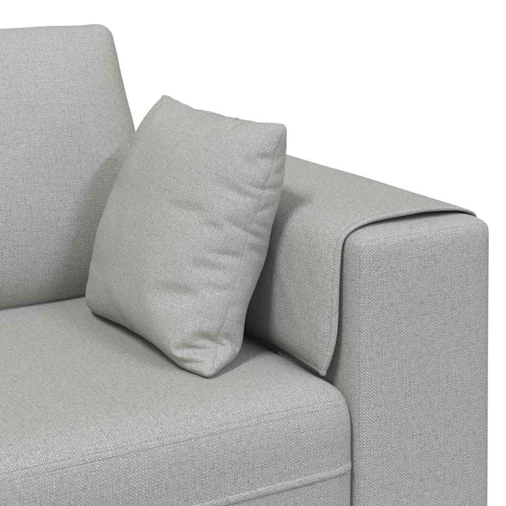 Cloud Grey Sofa 250 X 77 X 76 Cm Fabric