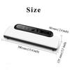 100-240V Household food Vacuum Sealer Mini Kitchen Packaging Machine Film Sealer Vacuum Packer With 8Pcs Vacuum Saver Bags EU/US Plug