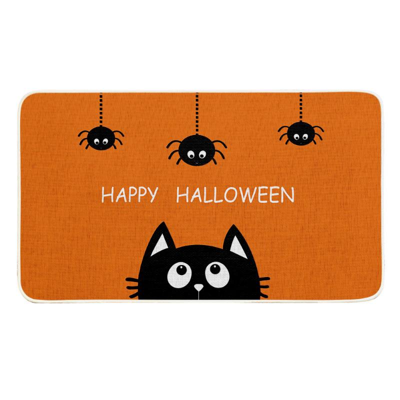 Cross Border Linen Floor Mat, Door Mat, Kitchen Carpet, Bedroom Non-slip Rubber, Household Floor Mat, Bathroom Mat, Outdoor Floor Mat