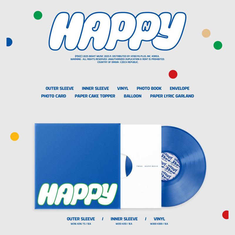 [PRE ORDER] JIN (BTS) – Happy (LP)