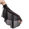 1Pair Detachable Flared Sleeves Bride Elegant Solid Color Chiffon Long Gloves Wedding Performance Dress Costume Accessories