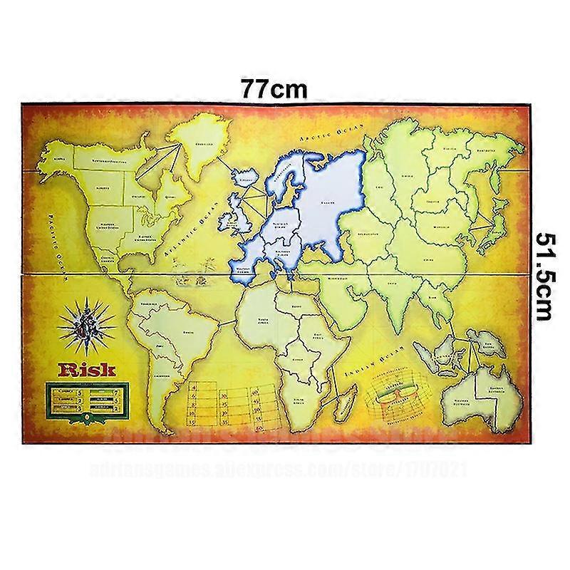 Risk Battle Board Game Warring States Situation