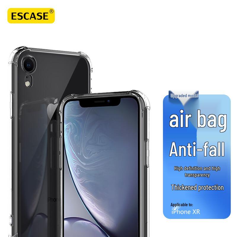 

ESCASE Transparent Airbag Anti-Drop iPhone Cases iPhone XR