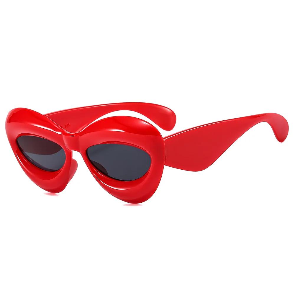 New Women Cat Eye Sunglasses Cute Candy Color Trendy Y2K Party Eyewear Spice Girls Gafas De Sol