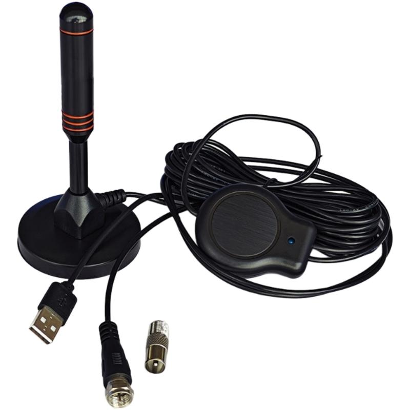 

DVB T2 Digital TV Antennas Indoor 4K 1080P Reception 35Mile Ranges Omnidirectional Signal High Gains 25dBi For Smartests TVs 1