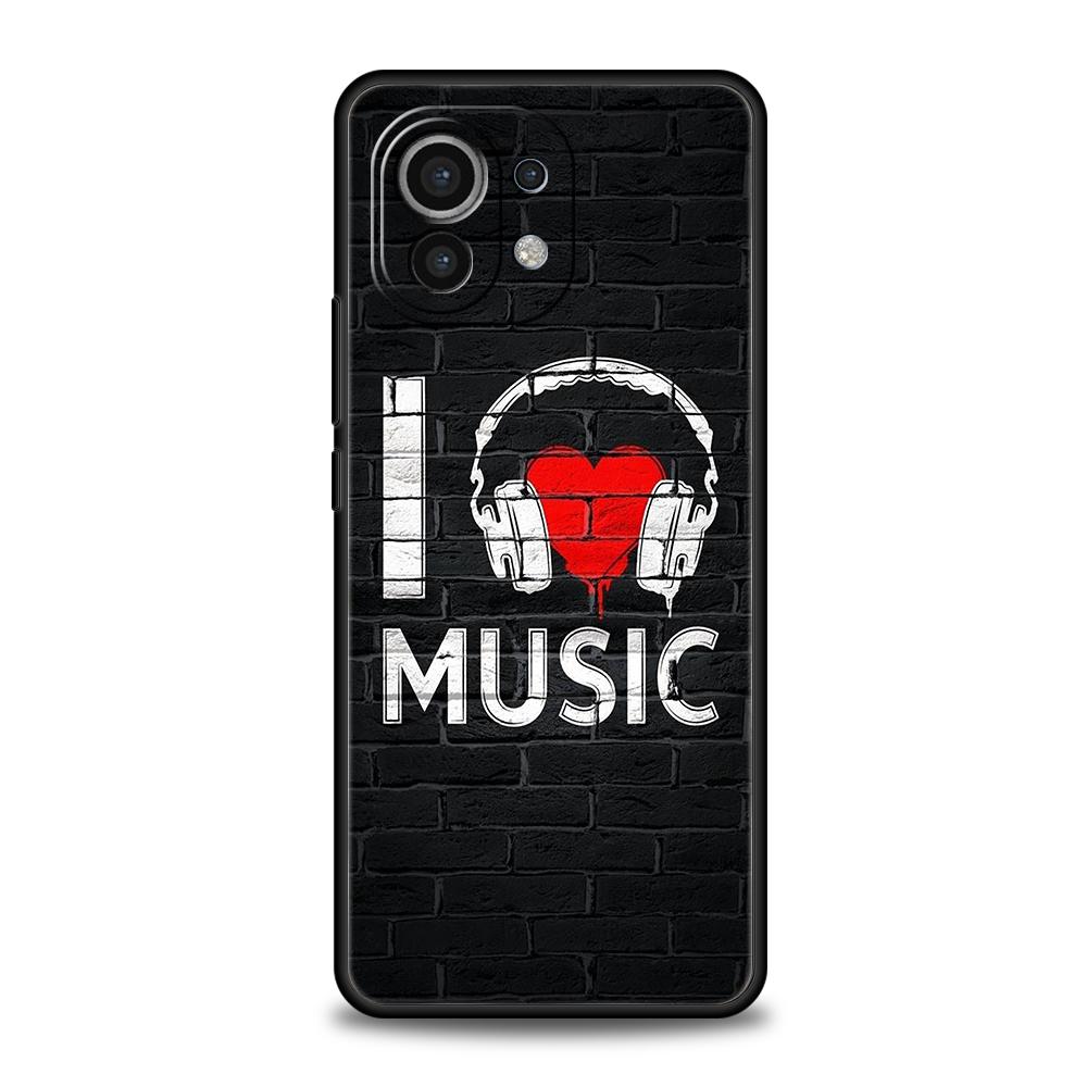 

Phone Case Cover for Xiaomi Poco F7 F6 F5 F4 F3 X7 X6 X5 X4 X3 NFC M4 C51 C55 GT Pro 5G Soft TPU Fundas DDJ DJ Music Capas Bags Poco X5