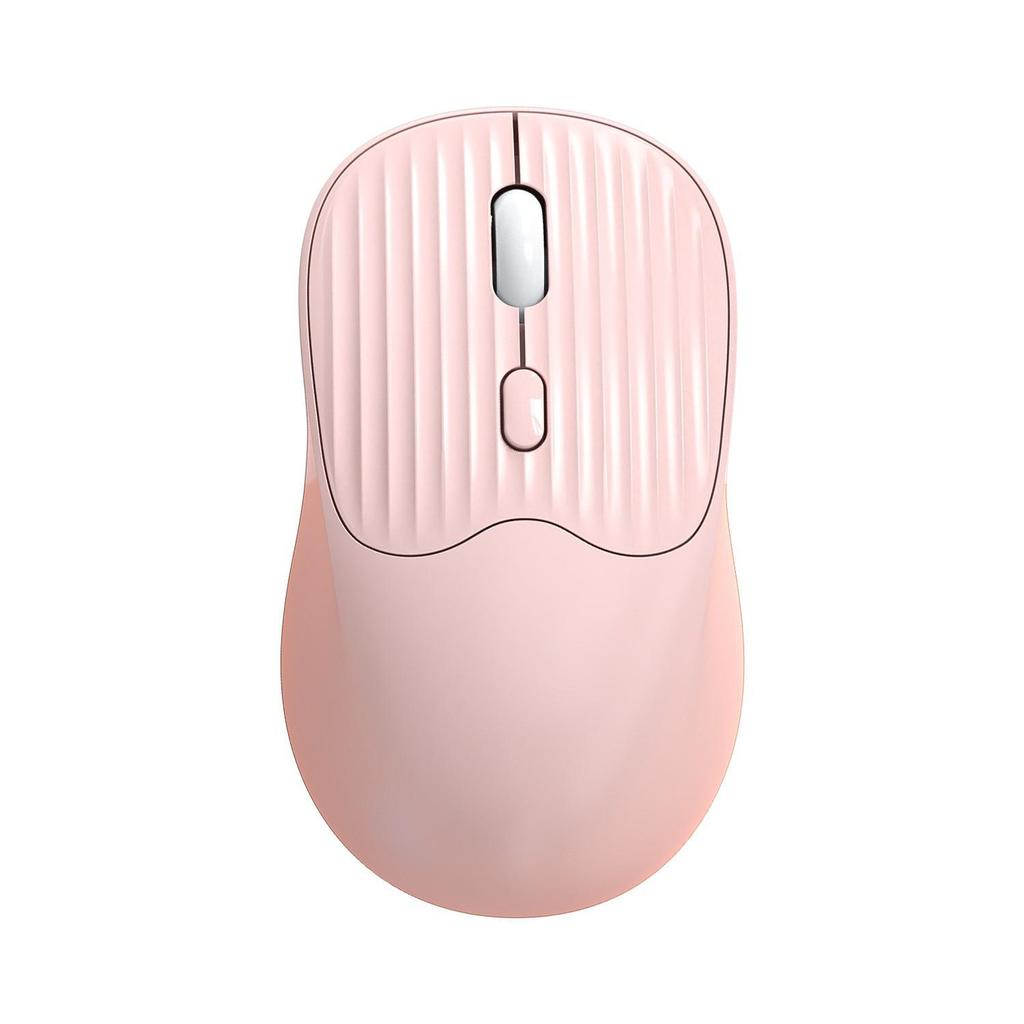 Ergonomic Dual-Mode Wireless Mouse: 2.4G Bluetooth, Rechargeable, Silent for Office & Laptop Use