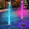 Color Changing Solar Jellyfish Lights 5-Layer LED Outdoor Lights Patio Decoration