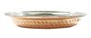 Traditionally Designed Copper Steel Oval Dish Bowl Tableware Dinnerware Kitchen