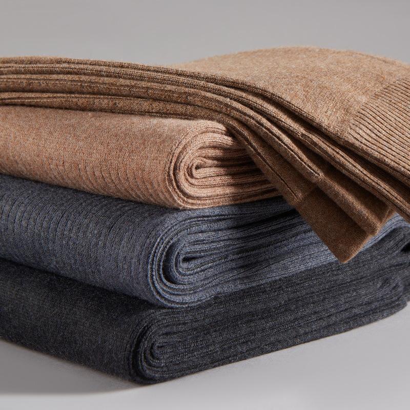 Unisex Wool Knit Slim-Fit Warm Leggings