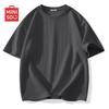 MINISO Men's Heavyweight Waffle Knit Crew Neck T-Shirt