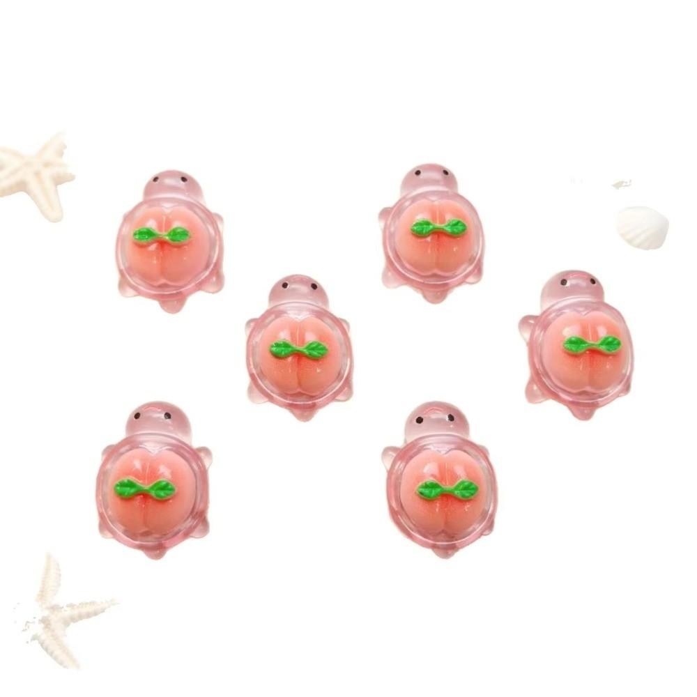 Resin Desktop Display Ornament DIY Craft Desktop Mini Decor Cartoon Turtle Figurine Gift Making
