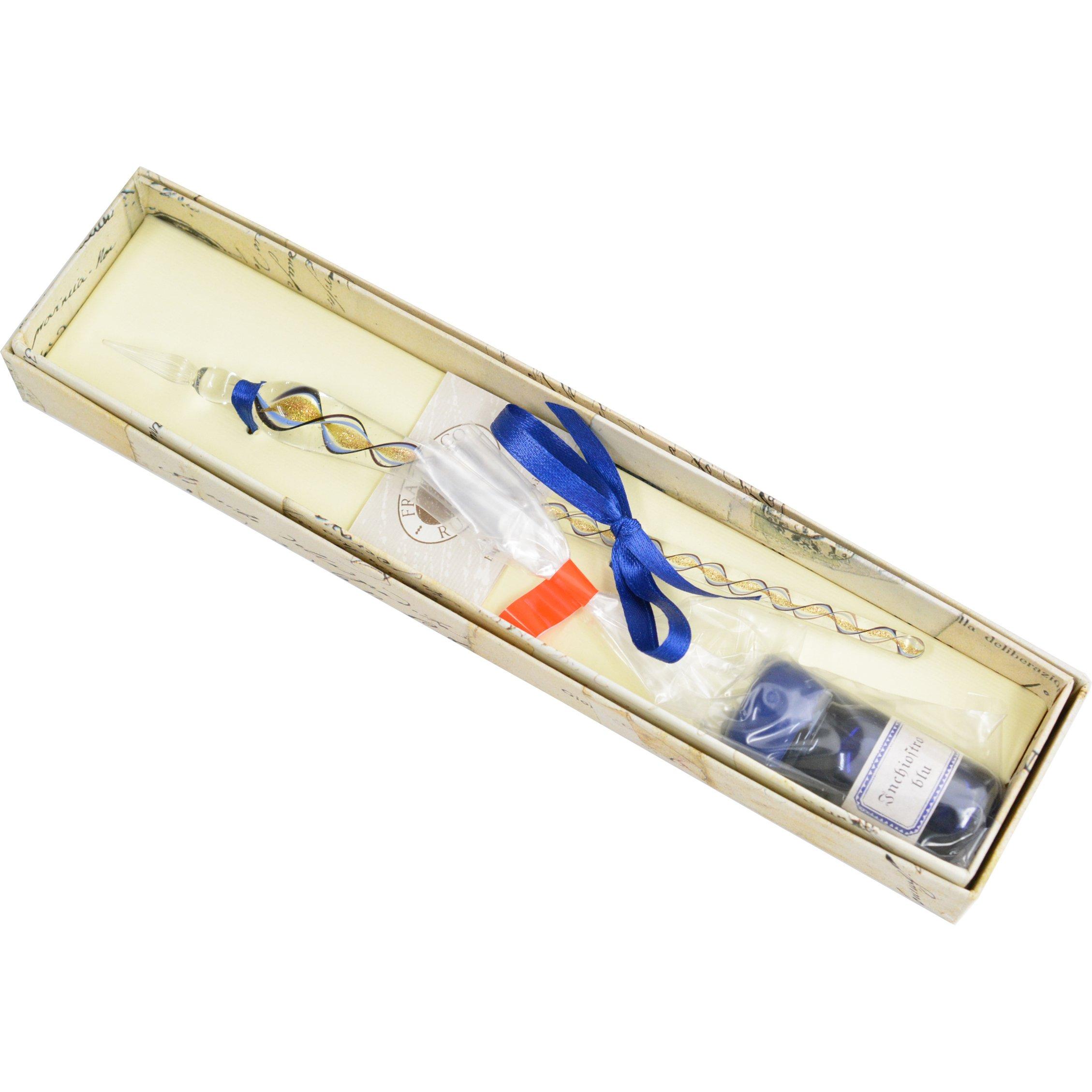 

Rubinato Glass Pen Ink Set Blue 28/ALF+INK #21 синий