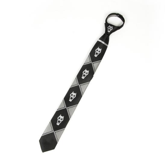 JoJo Bizarre Adventure Kira Yoshikage Cosplay Tie Zipper