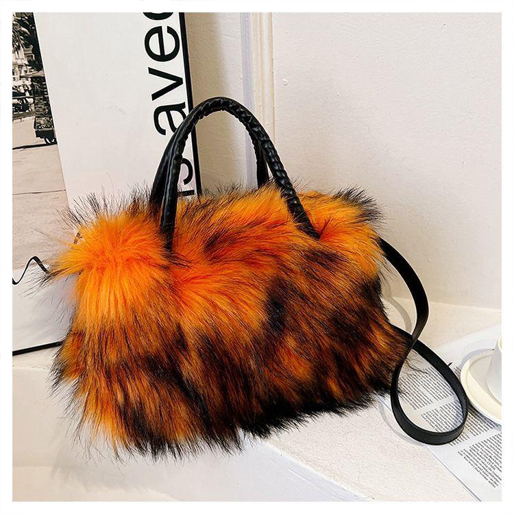 Trendy Plush Handbag - New Autumn/winter Collection - Shoulder Bag/crossbody Bag