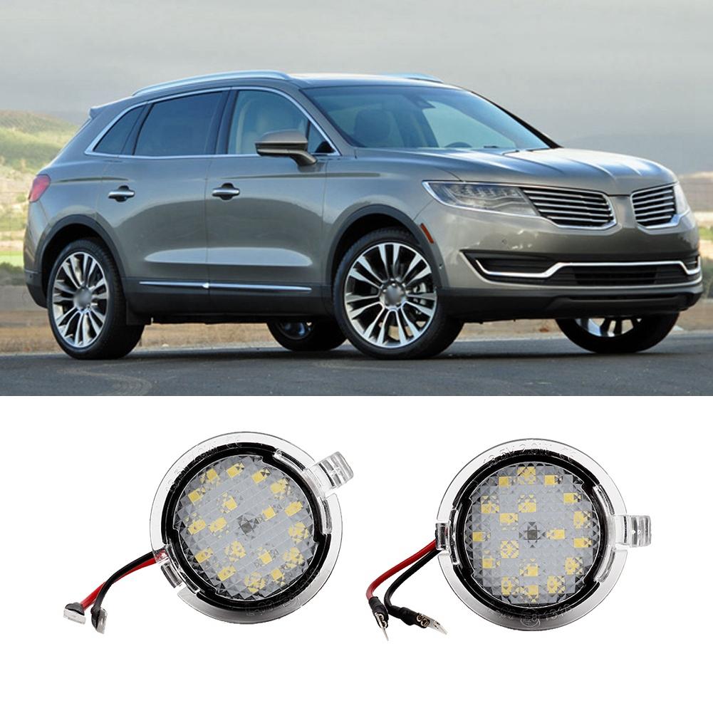 LED Under Side Rearview Mirror Lamp High Brightness Easy Installation ABS Material for Taurus Expedition
